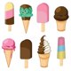 thumbnail image 1 of Recortes de helado The Beistle Company, paquete de 8, 3 x 30 cm, 1 of 1