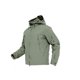 thumbnail image 3 of Chaqueta Softshell con Capucha Oculta y Cierre Coyote Talla M, 3 of 3