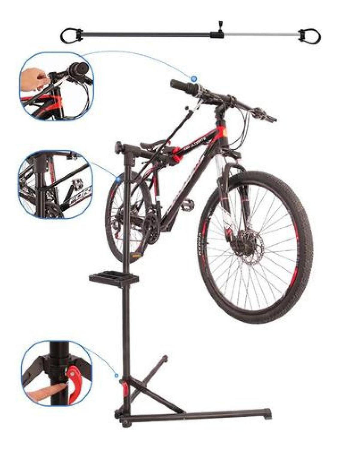 Genérica - Pedestal Atril Para Mantención Bicicletas. Sujetador Soporte