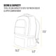 thumbnail image 2 of Mochila térmica Carhartt Gear B0000545 con aislamiento para 24 latas, 2 of 4