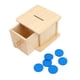 thumbnail image 1 of Monedero Montessori de juguete Adena Montessori para niños de 6 a 12 meses o más, 1 of 2