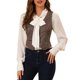 thumbnail image 1 of INSPIRE CHIC Chaqueta sin mangas a cuadros elástica asimétrica con botones y cintura fruncida en V para mujer XL Marrón, 1 of 8