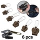 thumbnail image 2 of Kit de reparación instantánea de 6 tiradores de cremallera para bolsos, chaquetas, equipaje y mochilas., 2 of 6