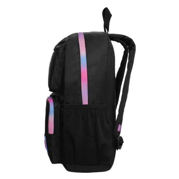Mochila Infantil Niña Funny Quilt Negro Head Lider - Main Image