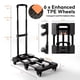 thumbnail image 3 of Hand Truck Voipvvii plegable, 227 kg, 6 ruedas con 2 cuerdas elásticas, 3 of 7