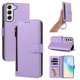 thumbnail image 1 of Funda con Billetera para [Samsung Galaxy S21 FE 5G] con Bolsillo Zipper y Tarjetero Morado claro, 1 of 6