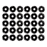 Rienda Libre Graphics - Decomural Doughnuts Kitchen Cafe Set Ws-44249