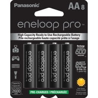 Baterías Recargables Eneloop Panasonic Bk-3Hcca8Ba Pro Aa X8