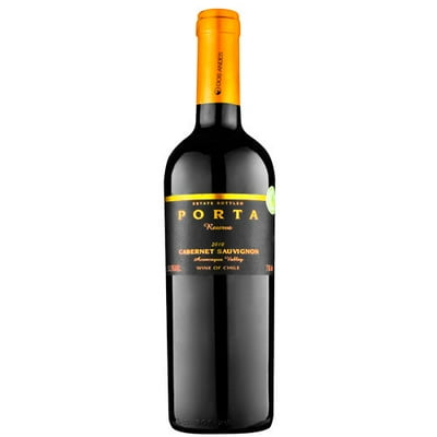 Vino Tinto Cabernet Sauvignon Reserva Porta Botella 750 Cc Dos Andes