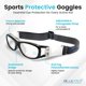 thumbnail image 5 of Gafas de Seguridad BLUE CUT 118x55x32 mm Antivaho, 5 of 7
