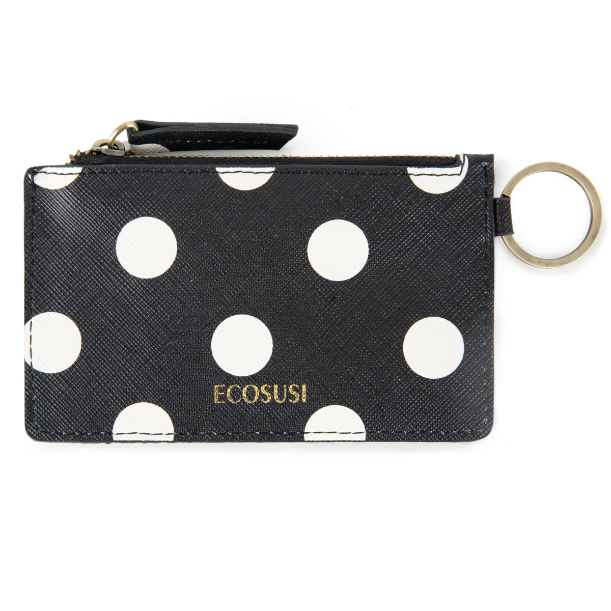 Ecosusi - Llavero De Pulsera Para Mujer Con Borla Y Lazo Lunares