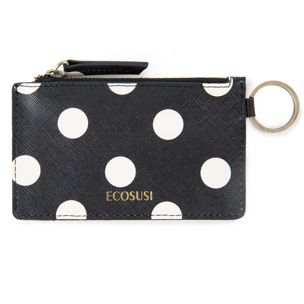 Ecosusi - Llavero De Pulsera Para Mujer Con Borla Y Lazo- Lunares