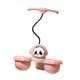 thumbnail image 4 of Pelota Saltarina Con Asa, Accesorios Divertidos, Juguete Para Juegos En Casa O Jardín De Infancia, Rosa, 4 of 5