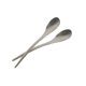 thumbnail image 3 of Cuchara Gota Ensalada 2 Piezas Y030423 Acero Inoxidable Plateado, 3 of 3