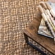 thumbnail image 3 of Alfombra Madurai Dormitorio Yute Café 170x240, 3 of 4