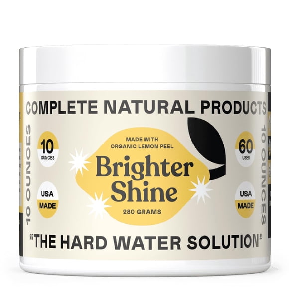 Aditivo para lavavajillas y limpiador con ácido cítrico Brighter Shine