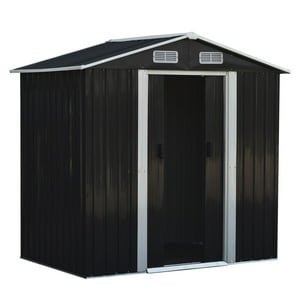 Igpro - Bodega De Jardín Negra 2.44 Mt2 195×125