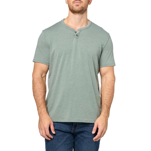 Camiseta Lucky Brand Venice Burnout Notch Neck para hombre