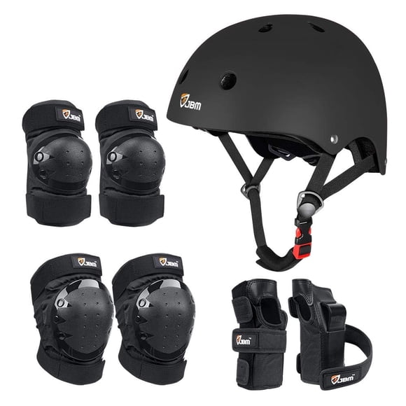 Set de equipo de protección JBM para patinetas para adultos y niños