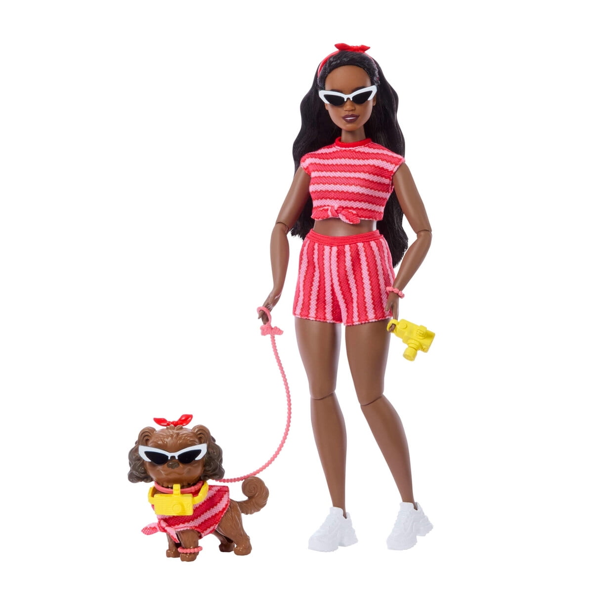 Muñeca Barbie Twinning Looks Perro Mascota Accesorios
