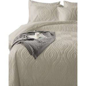 Decoideasemi Spa - Cubrecama Semi Acolchado 2 Plazas Mas 2 Fundas De Almohadas