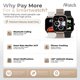 thumbnail image 2 of Smartwatch iWatch 1.85" AMOLED Llamadas Bluetooth 3ATM, 2 of 8