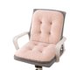 thumbnail image 1 of Cojín de asiento Gujuja 43x42x43 cm con soporte lumbar de terciopelo, 1 of 7