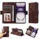thumbnail image 4 of Carcasa FOXDOCK OPPO Reno 12 5G de cuero PU, diseño acolchado clásico, protección contra caídas y rayones, 4 of 5