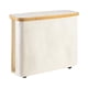 thumbnail image 3 of Organizador De Papel Higiénico Con Asa Soporte Para Papel Higiénico Para Baño RV Blanco, 3 of 3