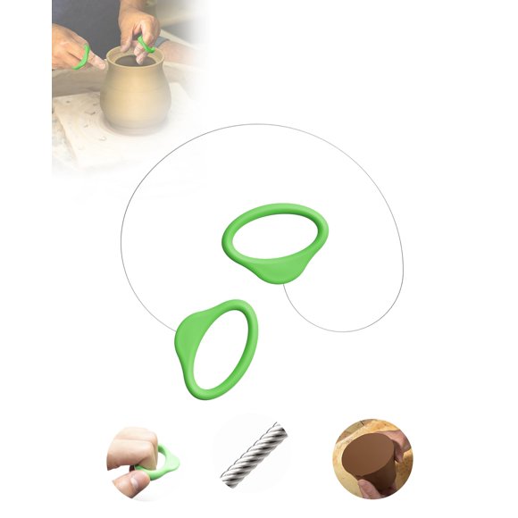 Cortador de Alambre para Cerámica Vonalux de 39 cm con Mango Verde