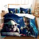 thumbnail image 3 of Baby Yoda DuvetQuilt Cover Pillowcase Bedding Set 3-Piece Bedding Set (1 Duvet Cover + 2 Pillow Shams), 3 of 4