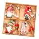 thumbnail image 4 of 12 Adornos Colgantes De Madera De Navidad De Gnomo Con Agujeros, Decoraciones Navideñas, 4 of 5