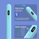thumbnail image 3 of Lápiz Stylus Sluoch para iPad 2018‑2025 con rechazo de palma – Azul, 3 of 8