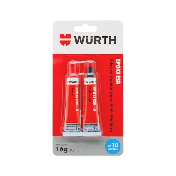 Adhesivo Epoxi Transparente Wurth 16 grs