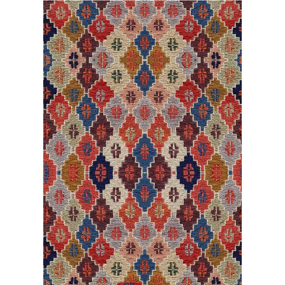 CARPET MART ALFOMBRA ROMBO S TAMANO 120X180 CMS