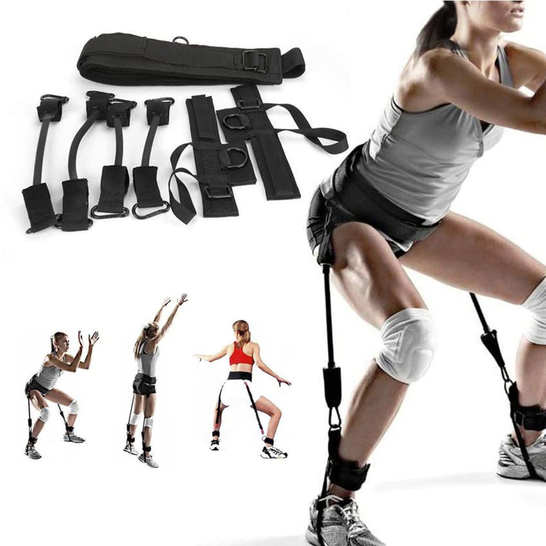 Movi - Bandas Resistencia Entrenamiento Saltos Vertical High Jump