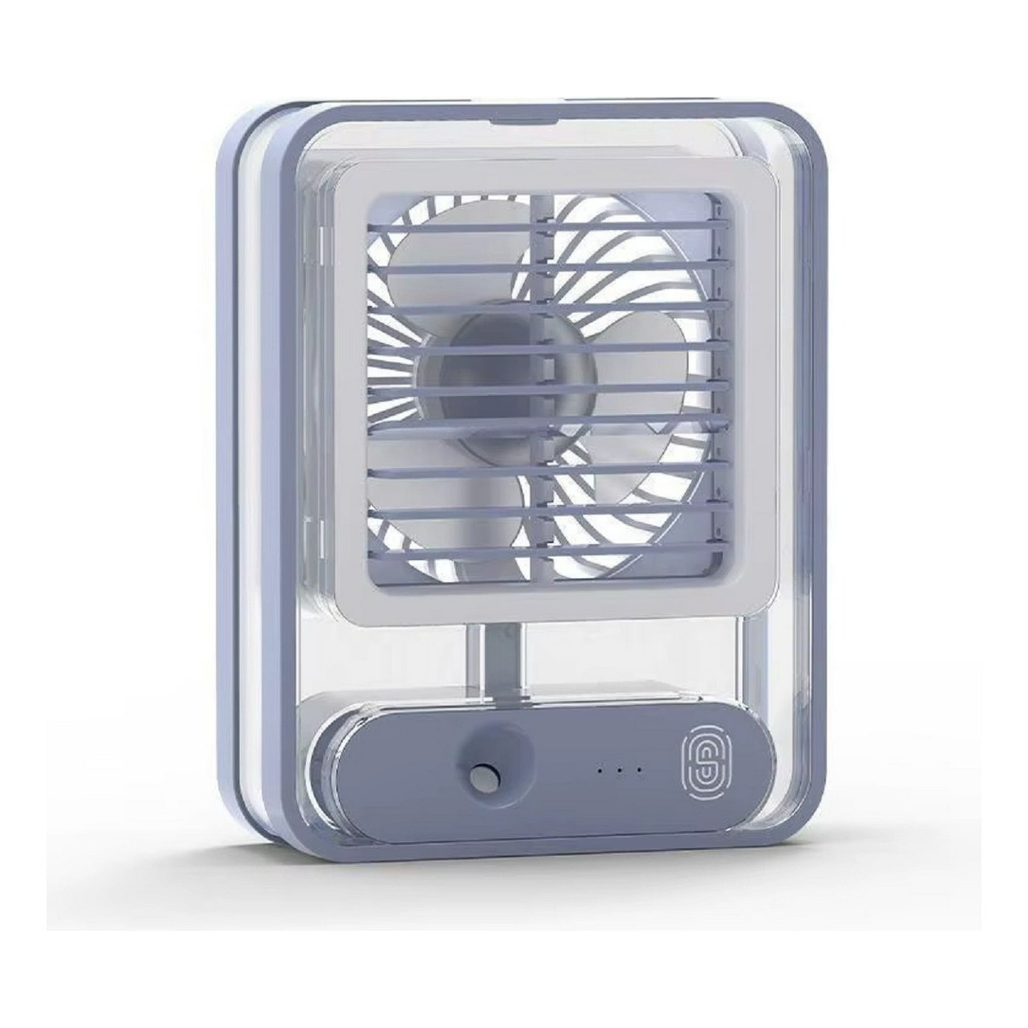 Genérico - Mini Enfriador Ambiente Portátil Luz Led Recargable Lau