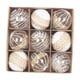 thumbnail image 1 of 9 Piezas De Adornos De Bolas De Navidad, Decoración De árbol DIY Para Fiesta De Año Nuevo, Estilo D, 1 of 3