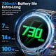 thumbnail image 2 of Reloj inteligente Mingwear Military para hombre, 1,85 pulgadas, HD Touch, 730 mAh, 2 of 7