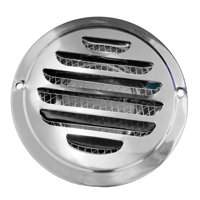 Bothyi - Rejilla Con Persiana Rejilla De Ventilación Rejillas De Ventilación De Aire De Acero Inoxidable Para La Pared De La Casa 70 Mm