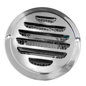 Bothyi - Rejilla Con Persiana Rejilla De Ventilación Rejillas De Ventilación De Aire De Acero Inoxidable Para La Pared De La Casa 70 Mm