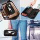 thumbnail image 3 of Funda de transporte rígida de EVA a prueba de golpes compatible con Nintendo Switch OLED con protección y compartimento dedicado para el mando-Negro, 3 of 6