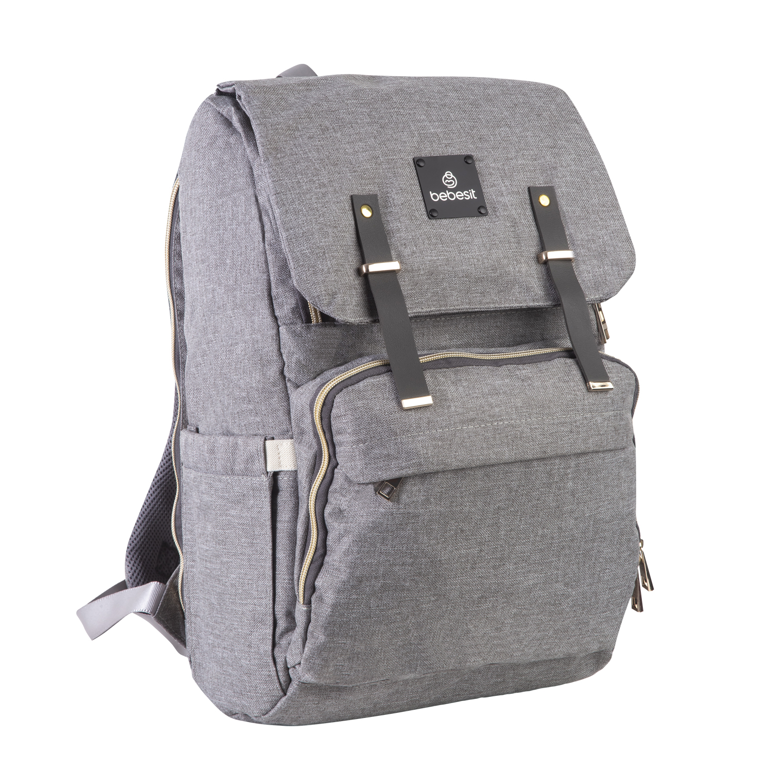 Bebesit - Mochila Maternal Gris