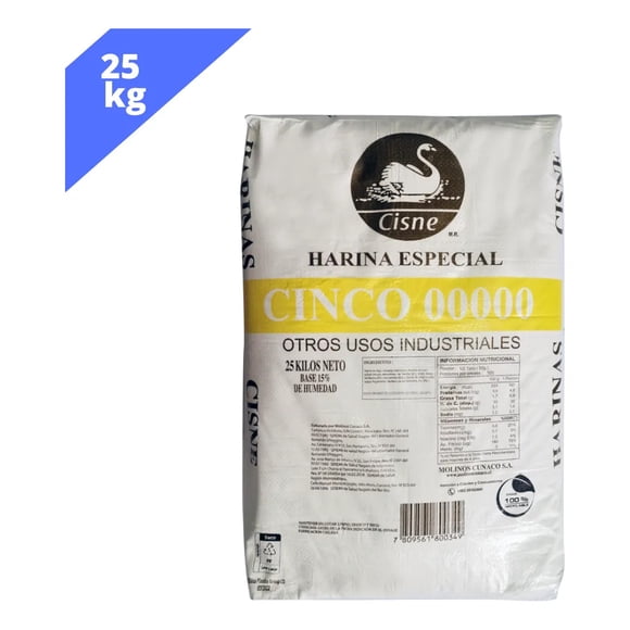 Harina Cinco Ceros 25 Kg