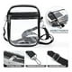 thumbnail image 2 of Cartera Bolso Transparente Negro Largo Ajustable Negro Rayas, 2 of 6