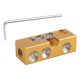 thumbnail image 3 of Herramienta De Reparación De Punta Para Taco De Billar De Aluminio 9 En 1, Herramientas De Punta Para Taco De Billar Premium, Color Dorado, 3 of 5