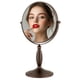 thumbnail image 1 of Espejo de maquillaje OVENTE de sobremesa de 8 pulgadas con aumento de 1X/7X MNLAT80ABZ1X7X, 1 of 9