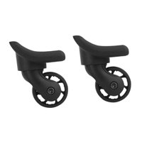 Magideal - Ruedas De De Rotación De 2X360 Grados, Accesorios De Repuesto, Ruedas Giratorias Universales Con Cojinete De Carga Ligero Para Bolsa De Viaje