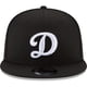 thumbnail image 2 of Gorra New Era MLB 9Fifty Los Angeles Dodgers, negro y blanco, 2 of 7