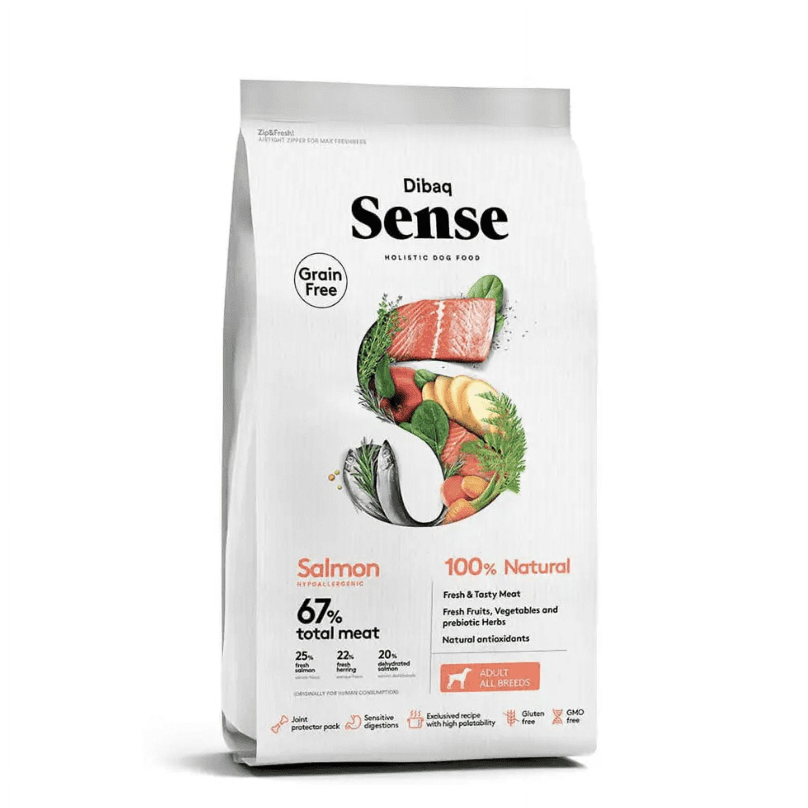 Dibaq Sense Para Perro Adulto - Salmón 12 Kg